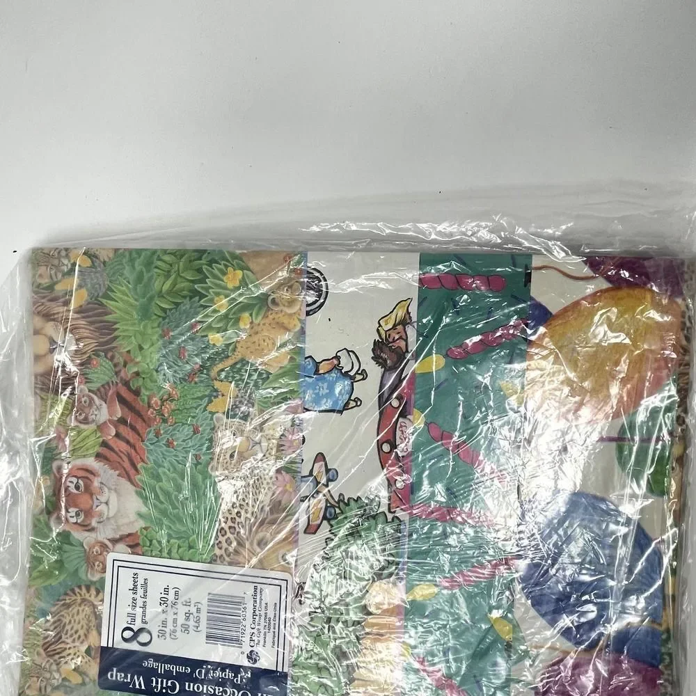 CPS Corporation Wrapping Paper 1980s Package